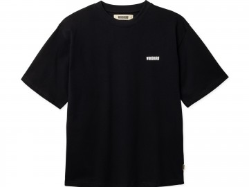 Woodbird wbbaine sea t shirt zwart 2616 401