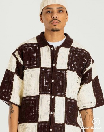 Woodbird wbbanks crochet knit brown off white 2516 817 fotoshoot 6