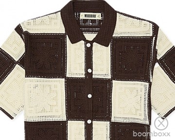 Woodbird wbbanks crochet knit brown off white 2516 817 zoom front