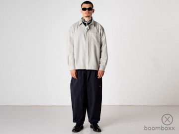 Woodbird wbbuzo wool shirt grey 2536 703gry fotoshoot