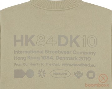 Woodbird wbcope hkdk crew dust green 2416 601 zoom backprint