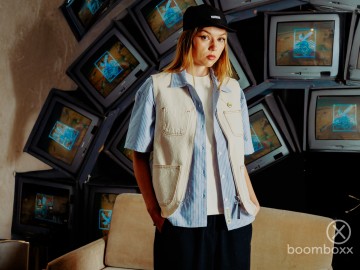 Woodbird wbfang ox flower shirt light blue 2616 704 fotoshoot