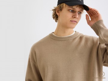 Woodbird wbkurt base knit stone 2436 809 fotoshoot 3