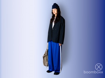 Woodbird wbpoke track pants cobalt blue 2615 202 fotoshoot