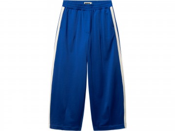 Woodbird wbpoke track pants cobalt blue 2615 202 voorkant