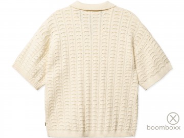 Woodbird wbshimo wave polo off white 2616 800 achterkant