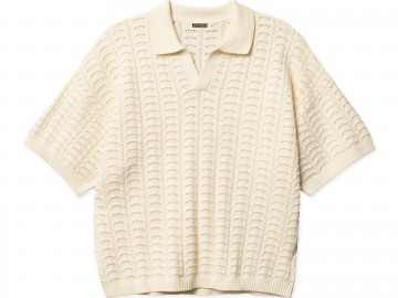 Woodbird wbshimo wave polo off white 2616 800
