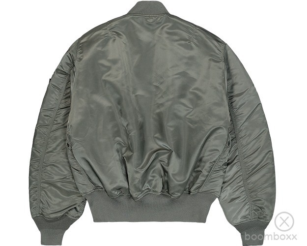 ALPHA INDUSTRIES MA-1 Heritage Bomber Jacket Vintage Green - ALPHA