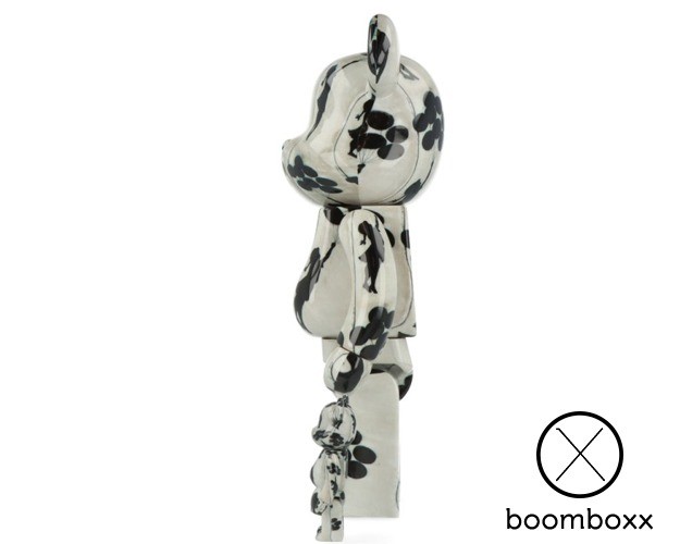 Medicom 400% + 100% Bearbrick ~ Banksy Be@rbrick Flying
