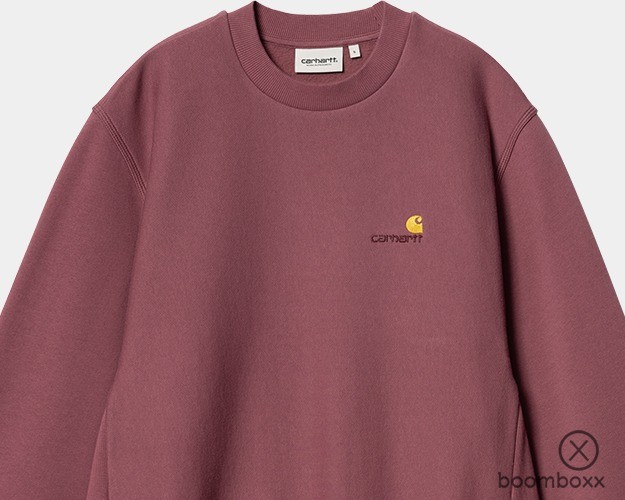 CARHARTT WIP W American Script Dusty Fuchsia - CARHARTT WIP