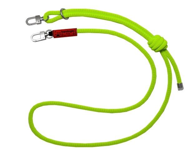 Topologie 8mm Rope Strap Neon Yellow Solid - TASSEN