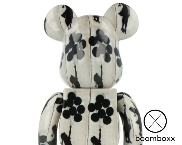 Be@rbrick Flying Balloons Girl Banksy 100+400% - BEARBRICK