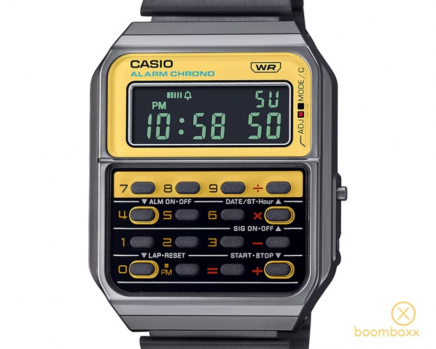 CASIO Edgy Series Black Yellow CASIO BOOMBOXX Sneaker Streetwear Store