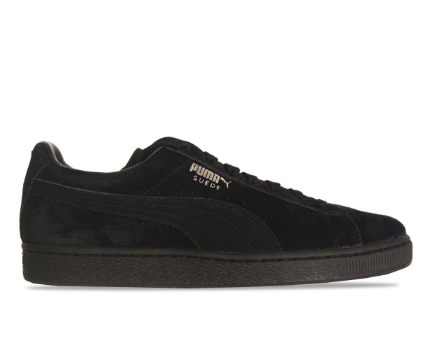 puma suede classic black dark shadow